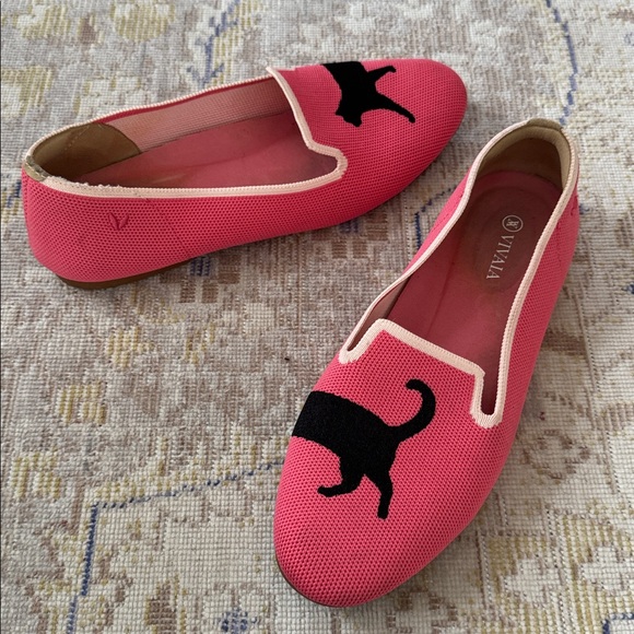 Vivaia Round-Toe Embroidered Loafers (Audrey)Size 40.5 - Picture 11 of 11